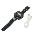 LED Wrist Flashlight Rechargeable Waterproof Watch Light with Compass for