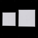 2x White Wooden Frame Blank Painting Panel Oil Painting Board for Artworks