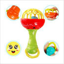 Fun games baby soft rubber teether rattle rod multi-functional baby rattle st A2