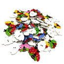 100pcs 2 Holes Ladybird Shape Wooden Sewing Buttons DIY Scrapbooking Crafts