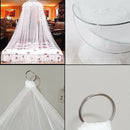 DoubleSingle Queen Canopy Bed Curtain Dome Stopping Mosquito Net Midges InsectMO