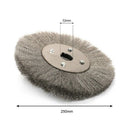250 x 32mm Stainless Steel Wire Flat Stainless Steel Wire Wheel Flat Wire B