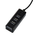 USB 2.0 HUB, 4 Port, with on/off Switch High-speed 480 Mbps Laptop black Ne