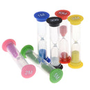 6Pcs 30s/1/2/3/5/10min hourglass sandglass sand clock kids toys kitchen timer LJ