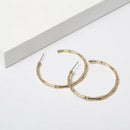 Fashion Women Circle Bamboo Shape Drop Dangle Earrings Statement Jewelry Gi BX