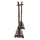 Traditional Calligraphy Painting Brush Pen Hanging Rack Holder Stand Wood Craft