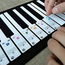 49, 54 ,61or 88-KEY Music Keyboard Piano Stickers for Speeds Memory of the Keys