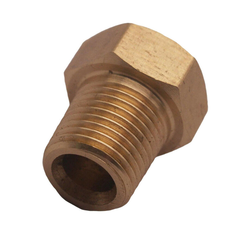 1-8 *1/8" NPT Plug Male Brass Gas Oil Fuel Tank Port Fitting Adapter