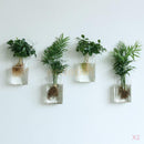 2x Wall Hanging Flower Vase Terrarium Container Plant Holder Garden Yard DIY