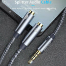 Essager Audio Cable Aux Cable for Microphone S10 Speaker Wire 3.5 Jack Spli K8C8