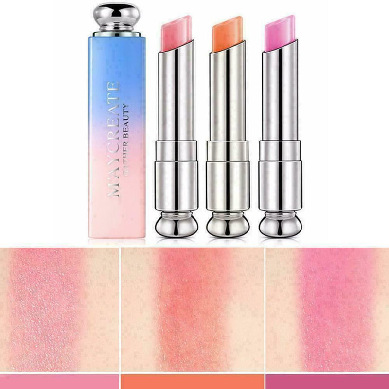 3x/Set Color Change Lipstick Long Lasting Moisturizing Magic Lip Stick P7Z0 X0T8