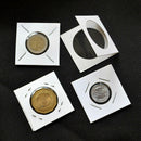 120 Sets Of Square Paper Clips, Coins, Paperclips, Coin Clips And Commemora