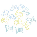 Creative metal clips cartoon shape paper clips multifunctional bookm IOB Gw