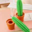 Spike Pen Cactus Pen Office School Fashion Gift Ballpoint Pen with Plant Pot3cT