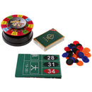 3 in 1 Powered Roulette Turntable Set Game Playing Cards Chips Drinking Game