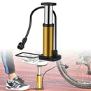 Bike Pump Mini Bike Floor Pump Foot Activated Bicycle Air Pump and Aluminum S8O2