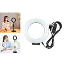 LED Ring Light 4.7"for Live Streaming for YouTube Video Desk Makeup Ring Light