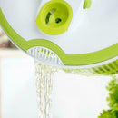Food Dehydrators Vegetable Dehydrator Spin Dryer Basin Kitchen Manual Y9L6