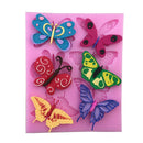 Butterfly Shape Silicone Fondant Cake Mold Decorating Chocolate Bakeware Moul ME