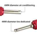 4X For Automotive/Truck HVAC AC Schrader Valve Core Remover 2Size Installe ghj