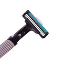 30PCS 2layers Skin Care Manual Stainless Steel Shaving Blade&1pc Shaver R kl