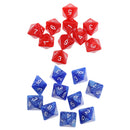 Set / 20pcs 8 Sides D8 Dice Dies For D \ U0026 D Casino Poker Card Says Guessing
