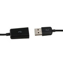 1M-3ft 1M USB 2.0 A MALE to A FEMALE Extension Cable Cord Extender For PC