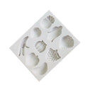 Fruit series silicone mold chocolate mold fondant candy mold cake decor tool  Z