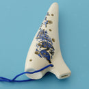 Alto C 12 Holes Ceramic Ocarina Easy to Learn for Beginner