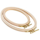 2 Pieces Oval Embroidery Hoops Include 1 Piece 8.3 X 5.4 Inch and 1 Piece 6