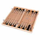 3 in 1 Wooden International Chess Set Board Travel Games Chess Backgammon D