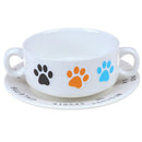 500pcs Colorful Paw Print Stickers Dog cat Paw Labels Stickers reward stic- OZ