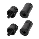 2set Pool Cue Billiard Stick Joint Protectors Quick Release Accessories