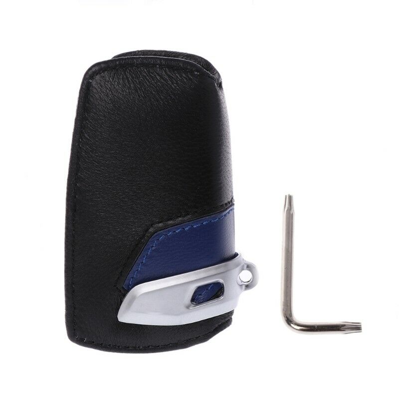 Sport Line  Leather Key Case Cover Bag FOB Holder For BMW 3/5/7 Series X3