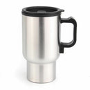 Car auto Stainless Steel 12V Car Auto Adapter HEATED Travel MUG Thermos Hea