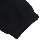 5X(Black Elastic Combed cotton Fingerless Gloves for Women A6K2)