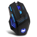Adjustable 2400DPI Optical Wireless Gaming Game Mouse For Laptop PC Tide