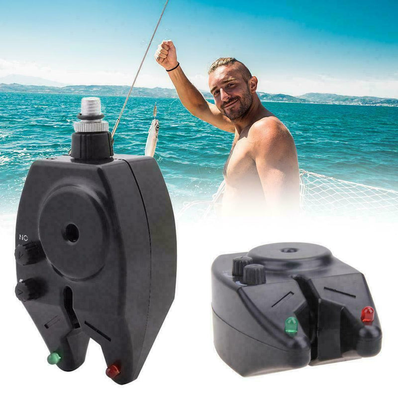 1 x Waterproof Fishing Bite Alarms with Volume+Tone Battery and Control K6Y4