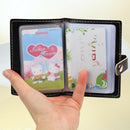 Soft PU Leather Case Wallet Bag Holder for 20 Credit Cards
