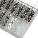 Hot 1000pcs Tiny Screws Nut+Screwdriver Watch Glasses Repair Tool Set Kit TO