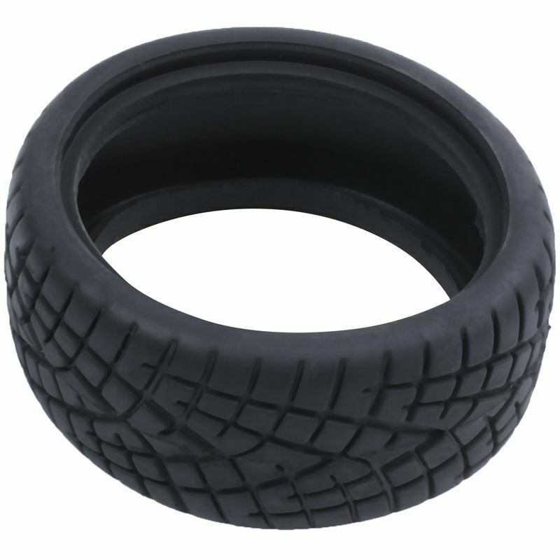 1/10 RC Car On Road Performance Rubber Racing Tire Tyre 8001 with Sponge 4p