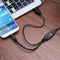 CableDeconn C0204 USB to USB+Micro 5 Pin Female to Male Y OTG Converter Cable