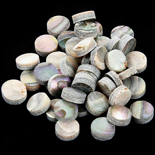 50x Guitar Accessories 6mm Multicolor Abalone Inlay Material Dots Guitar Pa