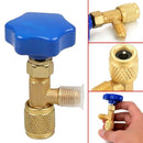 Low Pressure Dispensing Valve Bottle Opener 1/4 Sae Connector Refrigerant B