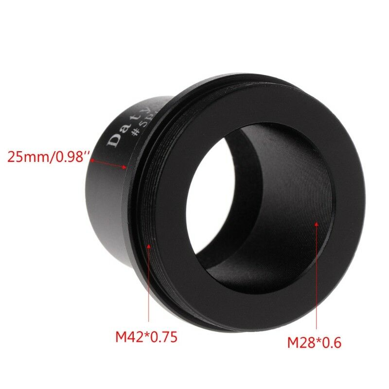 1.25 inch Astronomical Telescope T-Adapter with M42X0.75 Thread Metal 5P0012 New