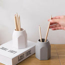Pen Holder Gray Pencil Holder Organizer For Desk Organization Pen Pencil Pe