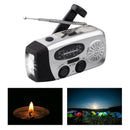 Outdoor Emergency Radio 600mAh Solar Weather Radio NOAA/AM/FM Portable Radio