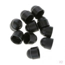 20 x M16 Black Dome Bolt Nut Protection Caps Covers Exposed Hex 10mm Spanner