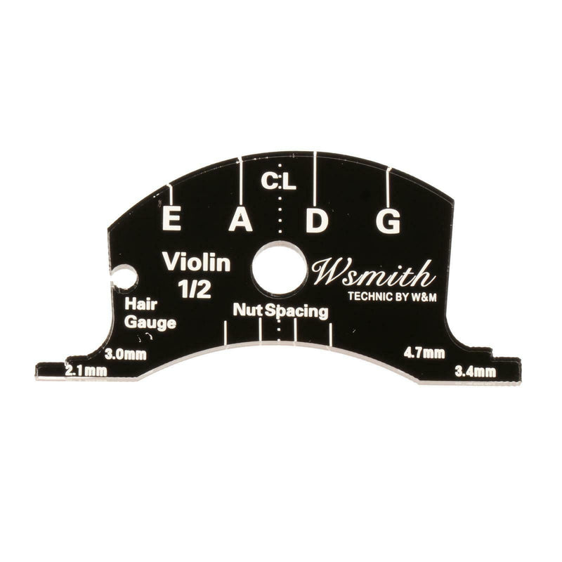 5PCS Violin String Bridge Mold Template Repair for Violin Cello Instrument