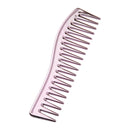 Anti-static Wide Tooth Comb Barber Heat Resistant Curly Hair Pink for Beauty